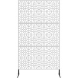  Zaslon za privatnost 100 x 50 x 180 cm Pocinčani čelik Srebrna | shoptok.hr