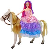 Princess Doll with White Pony Figures Accessories. | Shoptok.si