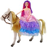 Princess Doll with White Pony Figures Accessories. | shoptok.hr