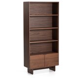Kave Home Regal u dekoru oraha u tamnoj prirodnoj boji 90x190x35 cm Norlen – Cijene