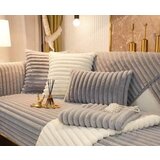  Set sedalnih prekrivača Royal (Tri dela) za ugaounu garnituru – sivi Cene