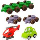  Edukativne kocke za sestavljanje z motivom dinozavrov s številkami in črkami - 91 elementov | Shoptok.si