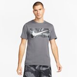 Nike m nk df tee camo, muška majica za fitnes, siva FJ2446 Cene