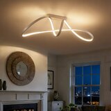 Brilagi led plafonski luster sa prigušivačem twister LED/60W/230V 3000-6000K bež+daljinski upravljač | Eponuda.com