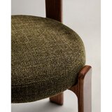 Kave Home Kaki zelen in rjav jedilni stol iz masivnega jesena Granite – | Shoptok.si