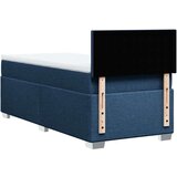  Krevet s oprugama i madracem plavi 80x200 cm od tkanine | shoptok.hr