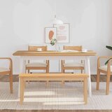 vidaXL Klupa 110 cm puna drvena guma | shoptok.hr