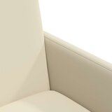 Blagovačke stolice s kotačima 2 kom. Umjetna koža Krema | shoptok.hr