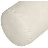 vidaXL Blazine 2 pcs krema Ø 15 x 40 cm Žametna tkanina | Shoptok.si