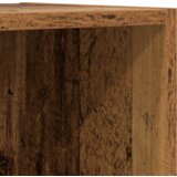 vidaXL TV Kabinet za Zid s policom 4 pcs Staro drvo 37 x 37 x 107.5 cm | shoptok.hr