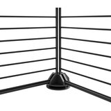  Kavez za ljubimce s 52 panela i vratima crni 35 x 35 cm čelični | shoptok.hr