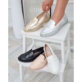 Resti White women's moccasins made of eco leather Zibom- Footwear | ePonuda.com