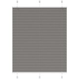 vidaXL Plisirana roleta antracit 110x150 cm širina tkanine 109,4 cm | shoptok.hr