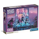 Clementoni K-POP Demon Hunters kompaktni puzzle od 1000 komada - | shoptok.hr