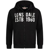 Lonsdale Men's hooded zipsweat jacket slim fit Cene