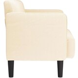  Dvosjed kauč kremasto 109 cm samt tkanina | shoptok.hr