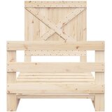  Okvir kreveta s uzglavljem 90 x 200 cm od masivne borovine | Eponuda.com