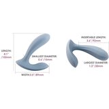 Svakom Erica Wearable Vibrator with App Control Dusty Blue | Shoptok.si