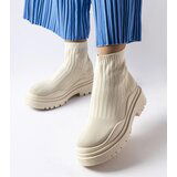 Gemre Beige high-top sneakers Marks | shoptok.hr