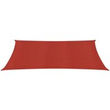  The Living Store Senčno jadro 160 g/m² rdeče 3x6 m HDPE - Senčno Jadro, (21497254) | Shoptok.si