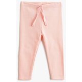 Koton Baby Girl Elastic Waist Tied Corduroy Basic Leggings 3smg40023ak | shoptok.hr