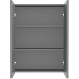  Kupaonski ormarić s ogledalom 60x15x75 cm MDF antracit | shoptok.hr
