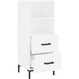  Komoda - Predalnik bela 34,5x34x90 cm inženirski les, (21716137) | Shoptok.si