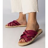 D/CEO Pink espadrille flip-flops Berunda | Shoptok.si