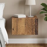  Noćni ormarić za montažu na zid Staro drvo 33 x 34,5 x 20 cm | shoptok.hr