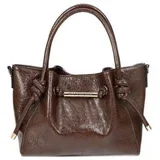 Torbe Crossbody Bag With Metal Tube Detail Wit Kostanjeva