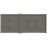  Jastuci za stolice 6 kom tamnosivi 120 x 50 x 4 cm od tkanine | Eponuda.com