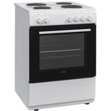Vox 60cm, kapacitet rerne 72l, 3 funkcije rerne, 3 standardna i 1 ekspresna elektricna ringla, staticna rerna, plitki pleh, bijeli | Eponuda.ba