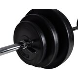  Klupa za dizanje utega sa stalkom i setom utega 30,5 kg | shoptok.hr