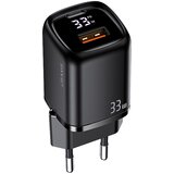 Usams OMREŽNI POLNILEC 1XUSB-C 1XUSB PD3.0 QC3.0 33W ZA TELEFONE ČRN, (21974740) Cene