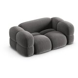 Cosmopolitan Design Siva baršunasti sofa 180 cm Loretto – | shoptok.hr