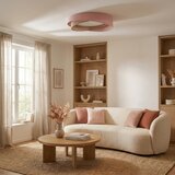 BRILAGI-LED Plafonsko svetlo VELVET TWIST LED/24W/230V 4000K prečnik 55 cm ružičasto/bež. Slike