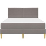  Krevetna konstrukcija Sivo-smeđa 140 x 200 cm Poliester | shoptok.hr