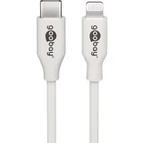 Goobay Podatkovni kabel/Kabel za punjenje [1x Muški konektor Apple Dock Lightning - 1x Muški konektor USB-C™] 1.0 m Bijela