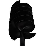 Ručna burgija za zemlju sa ručkom 150 mm i produžnom cijevi 13 m čelik | shoptok.hr