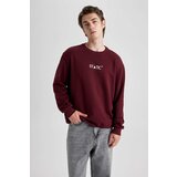 Defacto Regular Fit Printed Long Sleeve Sweatshirt