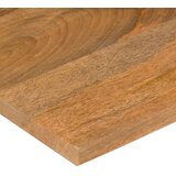  Ploča za radni stol zaobljena 100x80x2,5 cm od drva manga | shoptok.hr