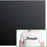 Matte Heat Transfer Vinyl Sheet - Black