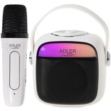 Adler prenosni karaoke zvočnik z mikrofonom ad 1199 bel, (21509702) | Shoptok.si