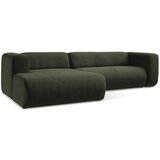 Makamii Zelena kotna sedežna garnitura (levi kot/z ležalnikom) Ekahi – | Shoptok.si