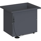  Vrtna posuda za sadnju s LED svjetlom 2 kom. Antracit - Antracit 30 x 40 x 30 cm 2 | shoptok.hr
