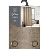 Douceur d intérieur Svetlo rjava zavesa iz šenilje 140x260 cm Leo – | Shoptok.si