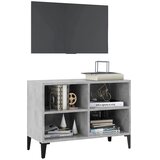 TV ormarić s metalnim nogama siva boja betona 69,5 x 30 x 50 cm | shoptok.hr
