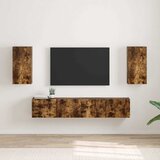 TV zidni ormar Zidne 2 pcs Dimljeni hrast 30 x 31 x 60 cm | shoptok.hr