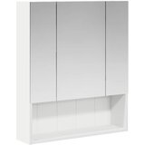  Kupaonski ormar s ogledalom s policom Bijelo 60 x 14.5 x 70 cm | shoptok.hr