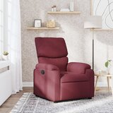 Maison Chic Naslanjač - Relax naslanjač vinsko rdeče blago, (22061591) | Shoptok.si